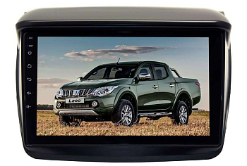 Магнитола Mitsubishi Pajero Sport 2008 - 2013, L200 2007-2016 LeTrun 3318-4217 9 дюймов VT Android 10.x MTK-L 2+16 Gb ASP