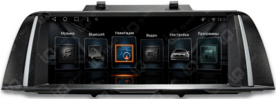 Автомагнитола на Android 8.1.0 IQ NAVI T58-1104C BMW 5 series (F10 / F11) (2010-2013) AUX (с Carplay)