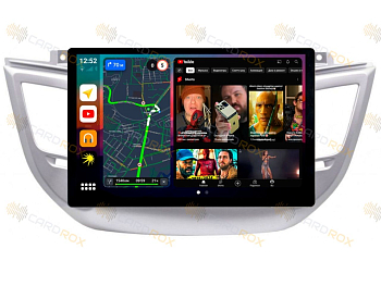 Штатная магнитола Hyundai Tucson 2016-2018 серебро на Android 10, DSP, 4G, IPS, Carplay - Cardrox CD-4030-13-G (11-13 дюймов) Штатная магнитола Hyundai Tucson 2016-2018 серебро на Android 10, DSP, 4G, IPS, Carplay - Cardrox CD-4030-13-G (11-13 дюймов)