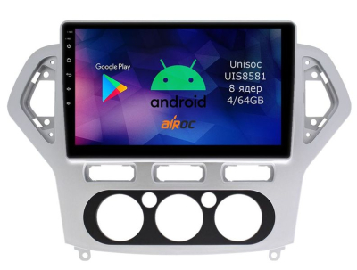 Штатная магнитола для Ford Mondeo 4, 2007-2010 (кондиционер) на Android 14 - Airoc RMN-1708M