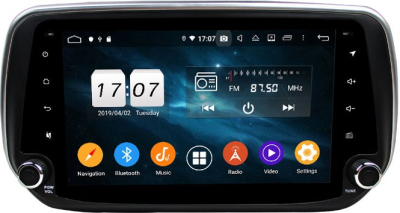 Штатная автомагнитола Android 9.0 Carmedia KD-9401-P30 для Hyundai Santa Fe 2018+