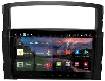 Автомагнитола штатная RedPower K 51223 IPS DSP на Android 8.0 для Mitsubishi Pajero 4 2006+
