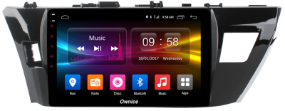 Штатная магнитола Ownice G10 S1603E для Toyota Corolla E160 (Android 8.1.0)