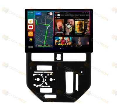 Штатная магнитола Toyota Tank, Roomy 2016-2020 кондиционер на Android 10, DSP, 4G, IPS, Carplay - Cardrox CD-4556-13 (11-13 дюймов)
