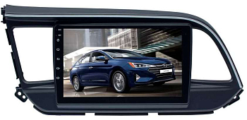 Штатная магнитола для Hyundai Elantra c 2015, Avante с 2015 LeTrun 3171-3150 9 дюймов (крутилки) NS 2+16 Gb MTK-L Android 10.x DSP ++