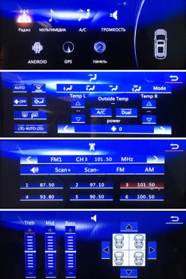 Штатное головное устройство RedPower 31418 IPS на Android 6.0+ для Lexus ES 2013