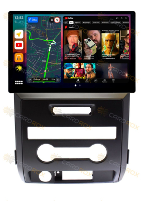 Штатная магнитола Ford F150/Raptor 2003-2008 на Android 10, DSP, 4G, IPS, Carplay - Cardrox CD-4394-13-CL (11-13 дюймов)