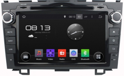 Штатное головное устройство для HONDA CRV III 2006-2012 (RE) на Android 8.0 Carmedia KDO-8105