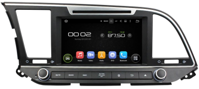 Штатная автомагнитола Android 10 Carmedia KD-8207-P30 для Hyundai Elantra 2016+