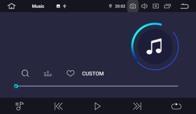 Штатное головное устройство Nissan на Android 10 Carmedia MKD-U706-P30