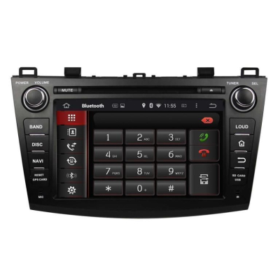 Штатная автомагнитола Mazda 3 2009-2013 (BL), Axela 2009-2013 Carmedia KD-8003-P6 Android 9.0 DSP