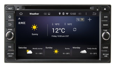 Штатное головное устройство Toyota на Android 9.0 Carmedia KD-6957-P6