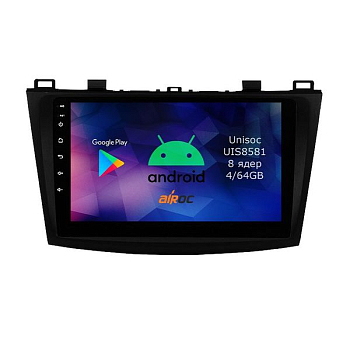 Штатная магнитола для Mazda 3, 2009-2012 на Android 14 - Airoc RMN-2414 Штатная магнитола для Mazda 3, 2009-2012 на Android 14 - Airoc RMN-2414