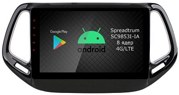 Штатная магнитола Roximo 2K / RI-2204 для Jeep Compas, 2017- на Android 12 (8/128Gb)