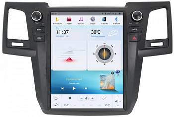 Магнитола Tesla для TOYOTA Hilux/Fortuner 2011-07.2015 на Android 11 CARMEDIA ZF-1257-Q6 Магнитола Tesla для TOYOTA Hilux/Fortuner 2011-07.2015 на Android 11 CARMEDIA ZF-1257-Q6