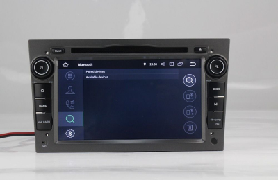 Штатная автомагнитола Opel Astra H, Vectra C, Corsa D, Antara, Vivaro, Meriva, Zafira (темно серый) Carmedia MKD-7408-P6-g Android 10 DSP