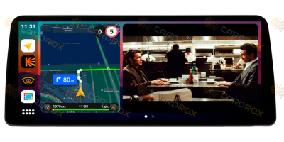 Штатная магнитола Toyota Avensis T250 2003-2008 серебро на Android 10, DSP, 4G, IPS, Carplay - Cardrox CD-4410-12 (12 дюймов)