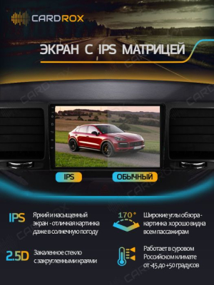 Штатная магнитола SsangYong Actyon 2005-2010, Kyron 2005-2015 на Android 11 - Cardrox CD-4438M