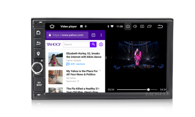 Универсальное головное устройство 2DIN на Android 10 Carmedia MKD-U706-P30
