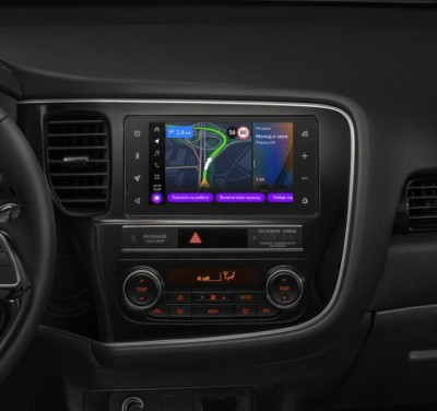 Мультимедийная система Яндекс.Авто YA-MT01-1A для Mitsubishi Outlander 3