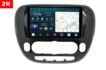 Автомагнитола штатная с 2K экраном RedPower 71044G Slim на Android 10 для KIA Soul 2-поколение PS (04.2014-12.2019)