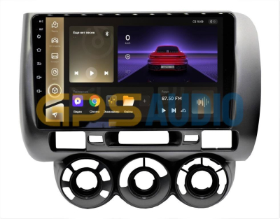 Штатная магнитола Teyes CC3 6+128Гб для Honda Fit 01-07 с механической печкой (правый руль) на Android 10 (6/128Гб)