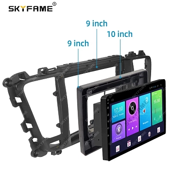 Универсальная магнитола на торпеду 9 -10 дюймов на Android 12 (14), (QLED/2K) - Carmedia SF-9010-NPQU