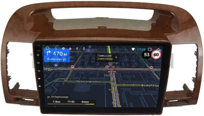 Штатная магнитола для Toyota Camry V30 2001-2006 (под дерево) OEM RS9-961 на Android 9.1