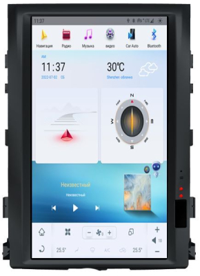 Магнитола Tesla для TOYOTA Land Cruiser 200 2007-2015 Elegance на Android 11 CARMEDIA ZF-1806L-Q6