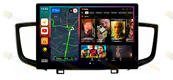 Штатная магнитола Honda Pilot 2016+ на Android 10, DSP, 4G, IPS, Carplay - Cardrox CD-4637-13 (11-13 дюймов)