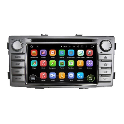 Штатная автомагнитола Toyota Hilux, Fortuner 2011-07.2015 Carmedia KD-6230-P6 Android 9.0 DSP