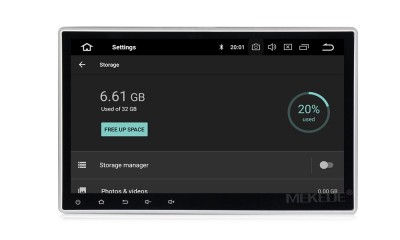 Универсальное головное устройство 2DIN на Android 10 Carmedia MKD-980-P5