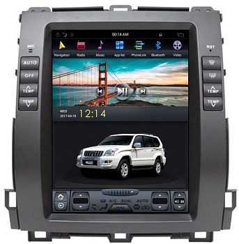 Магнитола Tesla для Toyota Land Cruiser Prado 120 2002-2009 на Android 9.0 Carmedia ZF-1116L-DSP Магнитола Tesla для Toyota Land Cruiser Prado 120 2002-2009 на Android 9.0 Carmedia ZF-1116L-DSP