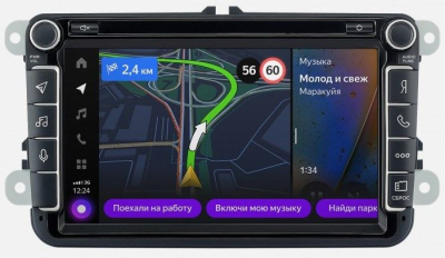Мультимедийная система Яндекс.Авто YA-VW01-1A для Volkswagen, Skoda