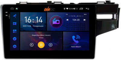 Штатная магнитола Roximo CarDroid RD-1912FR для Honda Fit 3, 2013-2020, RHD