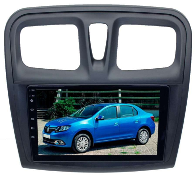 Магнитола Renault Logan, Sandero 2 поколение с 2014 года LeTrun 3010-4217 9 дюймов VT Android 10.x MTK-L 2+16 Gb ASP
