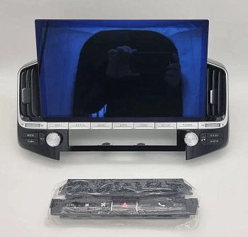 Магнитола для Toyota Land Cruiser 200 10.2015+ top на Android 12 - Carmedia ZH-T1304