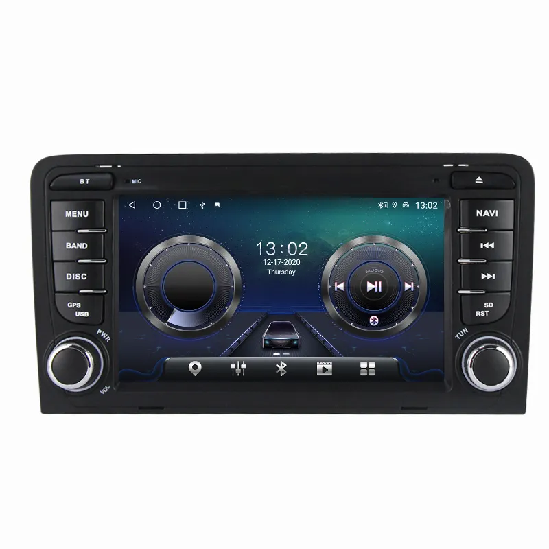 Штатная магнитола для Audi A3, S3, RS3  2003-2011 Android 12 - Carmedia MKD-7008-S10 Штатная магнитола для Audi A3, S3, RS3  2003-2011 Android 12 - Carmedia MKD-7008-S10