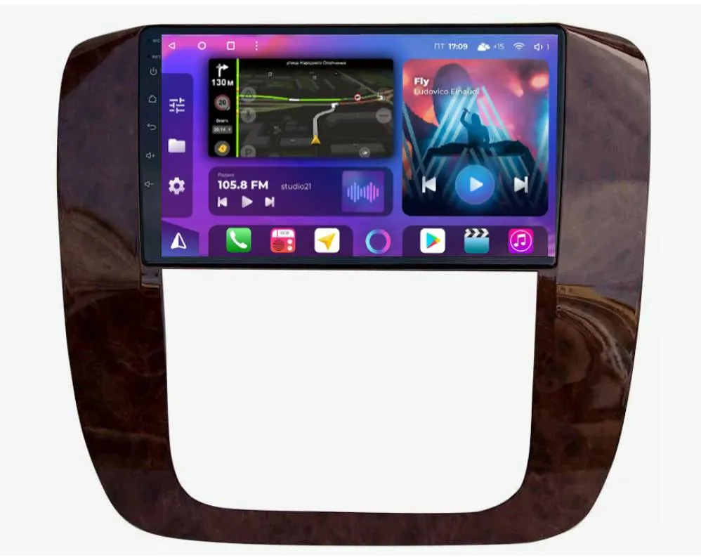 Штатная магнитола для Chevrolet Tahoe 2009-2013 на Android 13, QLED/2K, 4G - FarCar S500 Plus (1174M коричневая) Штатная магнитола для Chevrolet Tahoe 2009-2013 на Android 13, QLED/2K, 4G - FarCar S500 Plus (1174M коричневая)