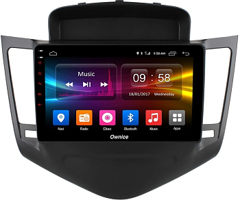 Штатная магнитола для Chevrolet Cruze 2009-2012 на Android 10, DSP, HDMI, Интерьерная подсветка - Carmedia OL-9222-D Штатная магнитола для Chevrolet Cruze 2009-2012 на Android 10, DSP, HDMI, Интерьерная подсветка - Carmedia OL-9222-D