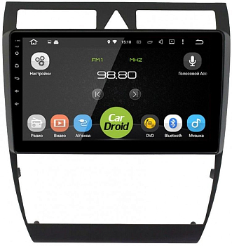 Штатная магнитола CarDroid RD-3602F для Audi A6, 2001-2006 (Android 10) Штатная магнитола CarDroid RD-3602F для Audi A6, 2001-2006 (Android 10)
