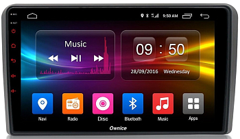 Штатная магнитола для Audi A3, S3, RS3 2003-2011 на Android 12 (14), (QLED/2K) - Carmedia OL-9968-NPQU Штатная магнитола для Audi A3, S3, RS3 2003-2011 на Android 12 (14), (QLED/2K) - Carmedia OL-9968-NPQU